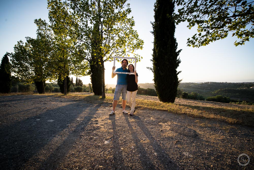 Foto pre-matrimonio nel chianti firenze