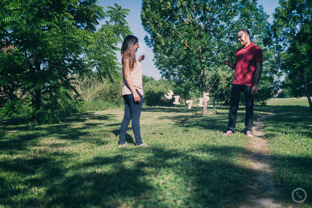 Engagement parco Villa Medicea Poggio a caiano