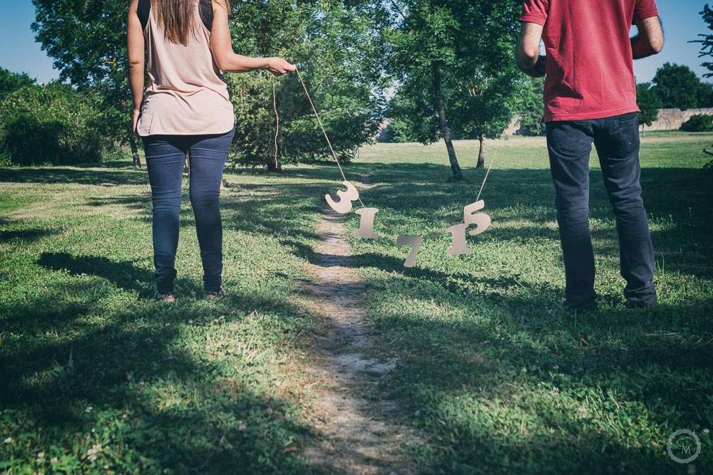 Fotografie di coppia Cascine di tavola prato