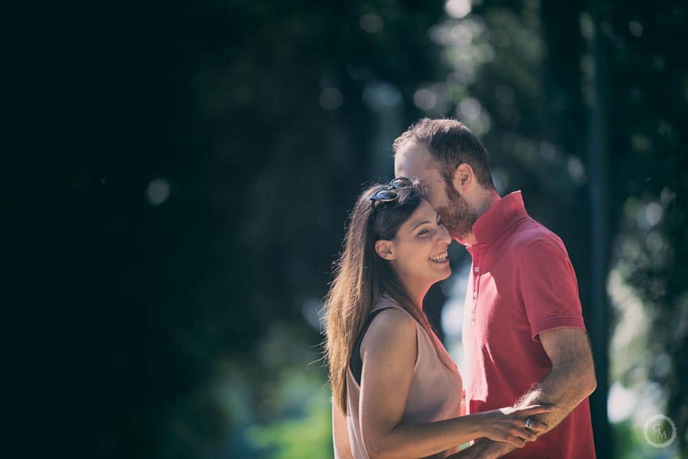 Fotografia di engagement Cascine di Tavola