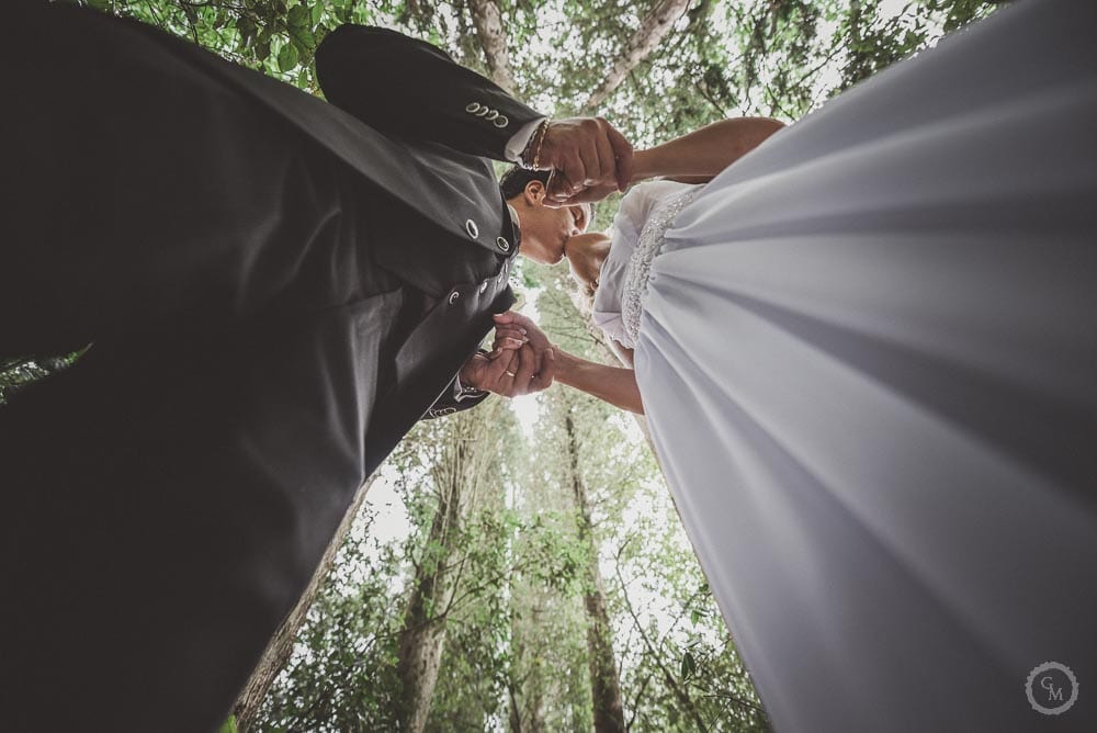 matrimonio nel bosco